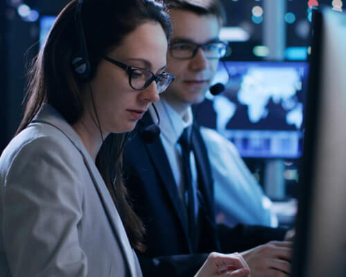 the staff is employing the IMS to make response